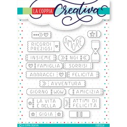 LCC – Mini album ticket - fustella