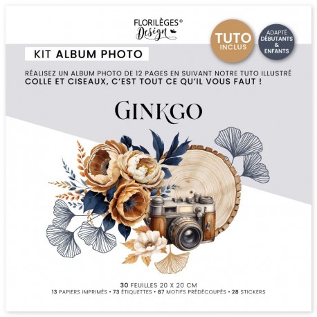 KIT CRÉATIF ALBUM GINKGO