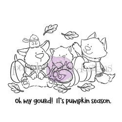 PURPLE ONION - AUTUMN GREETING