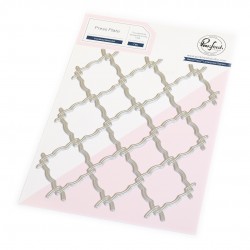 PINKFRESH STUDIO - Interlaced Quatrefoil Press Plate
