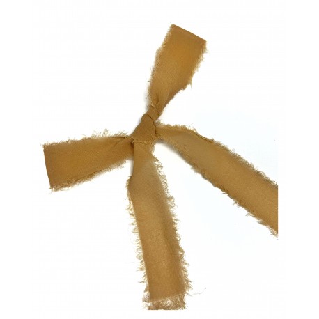 NASTRO CHIFFON - CARAMELLO - 30MM