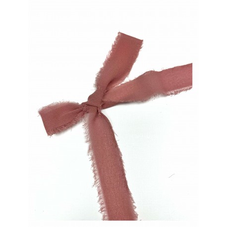 NASTRO CHIFFON - ROSA VICTORIAN VELVET- 30MM