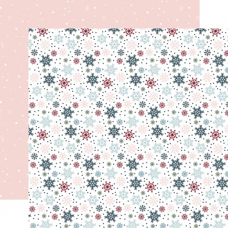 ECHOPARK - Winter Fun: 3x4 Journaling Cards 12x12 Patterned Paper