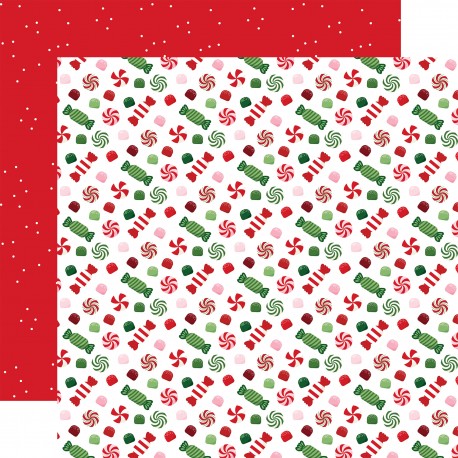 ECHOPARK - Winter Fun: Multi Journaling Cards 12x12 Patterned Paper