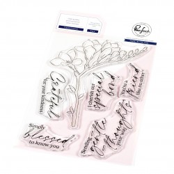 PINKFRESH STUDIO - Freesia Flourish Stamp
