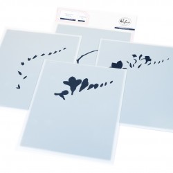 PINKFRESH STUDIO - Freesia Flourish Stamp
