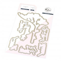 PINKFRESH STUDIO - Freesia Flourish Stamp