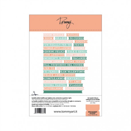 Tommy fustella – Mini banner auguri®