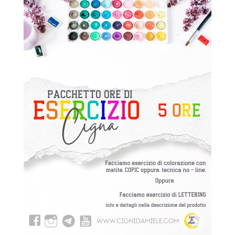 CORSO BRUSHLETTERING 1+2 - COMPRENSIVO DI KIT - PRESENZA
