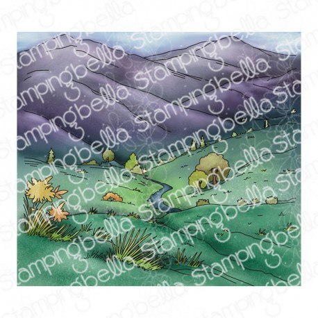 STAMPINGBELLA - Mountain View Backdrop