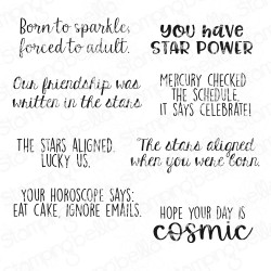 STAMPINGBELLA -  Star Power Sentiment Set (8 stamps included)