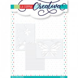 LCC – stencil FARFALLA