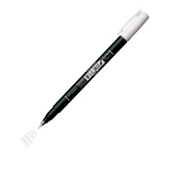 Fudenosuke Pastel - Brush Pen for black paper - White