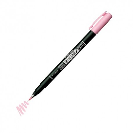 Fudenosuke Pastel - Brush Pen for black paper - White