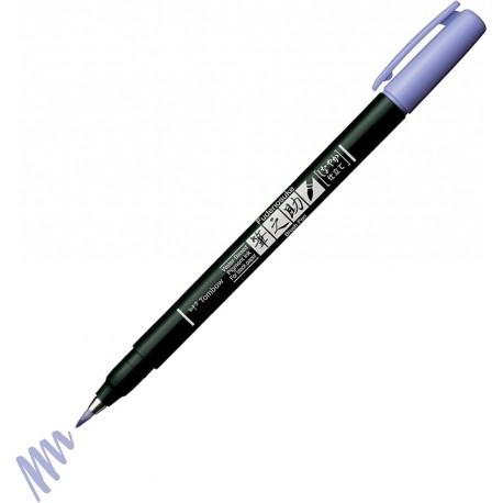Fudenosuke Pastel - Brush Pen for black paper - PINK