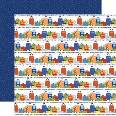 CARTABELLA-London: London Map 12x12 Patterned Paper