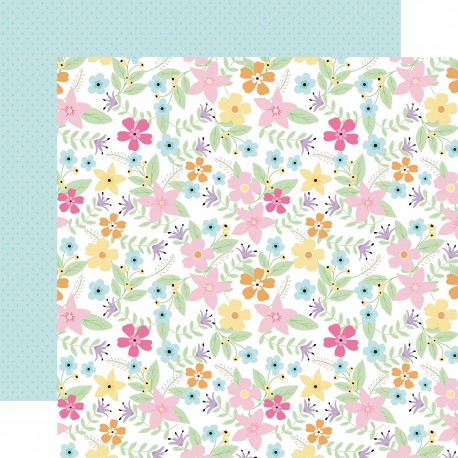 ECHOPARK- Easter Basket: 6x4 Journaling Cards 12x12 Patterned Paper