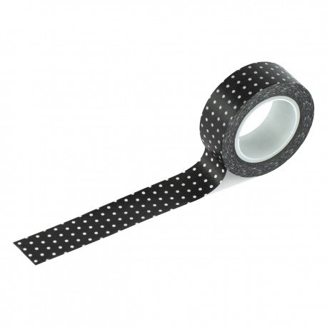 ECHOPARK - Essentials: White Dot Essentials Washi Tape