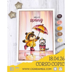 CORSO CARDMAKING CON COPIC - ONLINE - SAB. 14 MARZO ORE 10:00