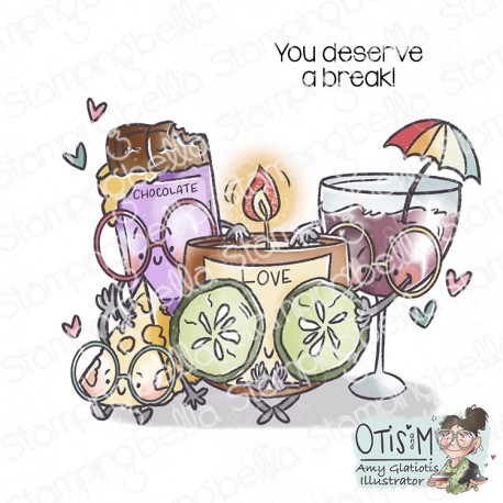 STAMPINGBELLA - Spec-Tacular Self-Care Crew Card Sample