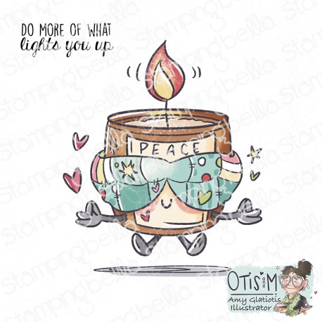 STAMPINGBELLA - Spec-Tacular Zen Candle