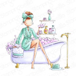 STAMPINGBELLA - Uptown Girl Selma loves Self-Care