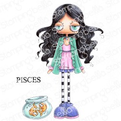 STAMPINGBELLA - Oddball Zodiac Pisces
