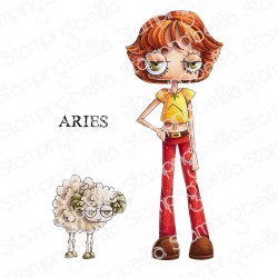 STAMPINGBELLA - Oddball Zodiac Aries