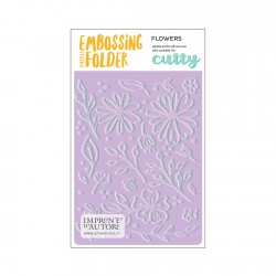 Mini Embossing Folder - Flowers