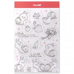 2710-CLEM-E Home sweet snail ITA
