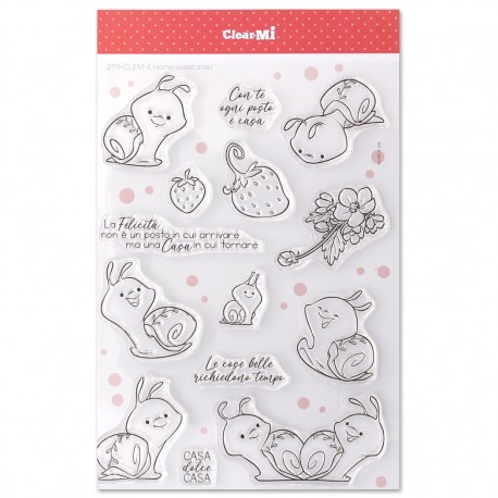 2710-CLEM-E Home sweet snail ITA
