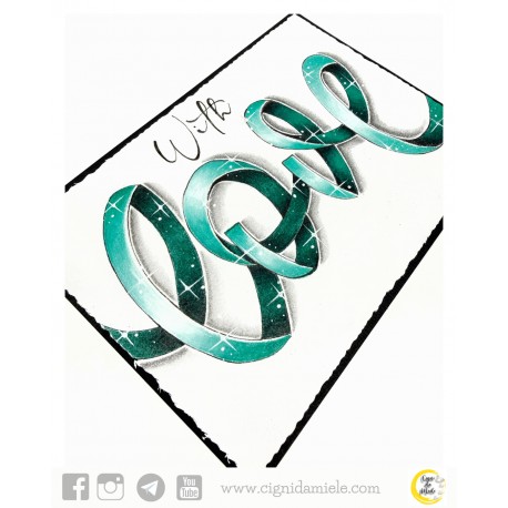 CORSO BRUSHLETTERING 1+2 - COMPRENSIVO DI KIT - PRESENZA - 1909 - 2410