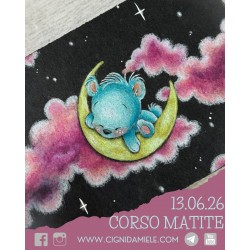 CORSO CARDMAKING CON MATITE - ONLINE - SAB. 13 GIUGNO ORE 10:00