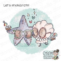 STAMPINGBELLA   Spec-Tacular Starfish & Shell