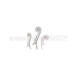 A. RENKE - D-AR-FL0429 - Farn Spiralen Trio - fustella