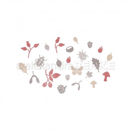 A. RENKE - D-AR-FL0434 - Herbstkonfetti - fustella