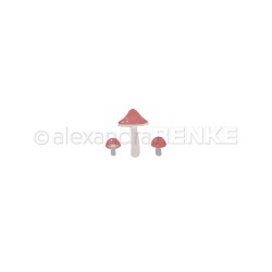 A. RENKE - D-AR-FL0444 - Kleines Pilz Trio. - fustella