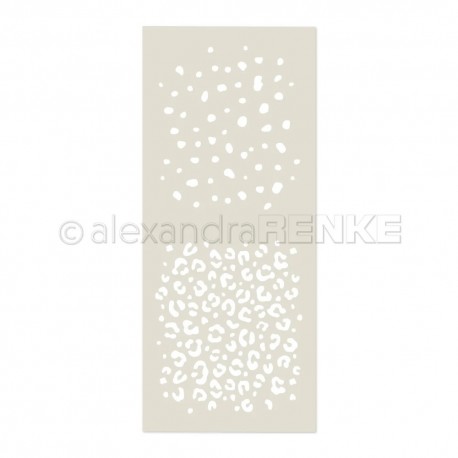 A. RENKE – ST-AR-Mu0121 - Geschichteter Leoprint - STENCIL