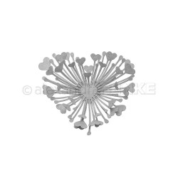 A. RENKE - D-AR-3D0203 - 3D Herzchen Blume - fustelle