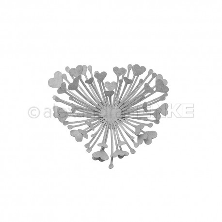 A. RENKE - D-AR-3D0203 - 3D Herzchen Blume - fustelle