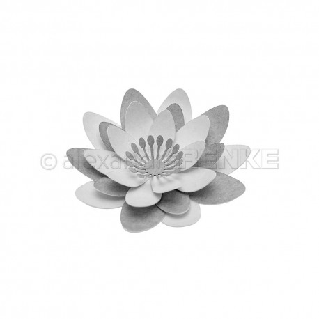 A. RENKE - D-AR-3D0205 - 3D Sternensee Rose - fustelle