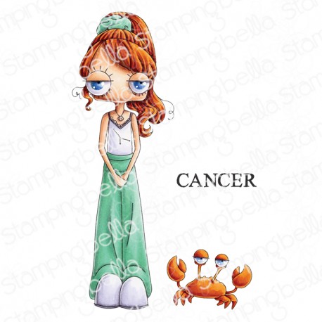 STAMPINGBELLA - Oddball Zodiac Cancer (set of 3 stamps)