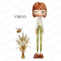 STAMPINGBELLA - Oddball Zodiac Virgo (set of 3 stamps)