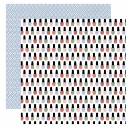 Fashion: Pretty Perfumes 12x12 Patterned Paper