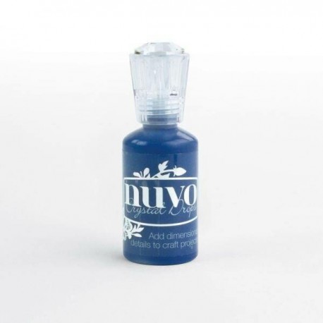 Nuvo Midnight Blue Crystal Gloss Drops