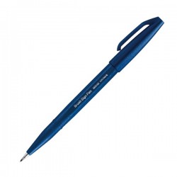Pentel Sign Brush Pen Blue Black
