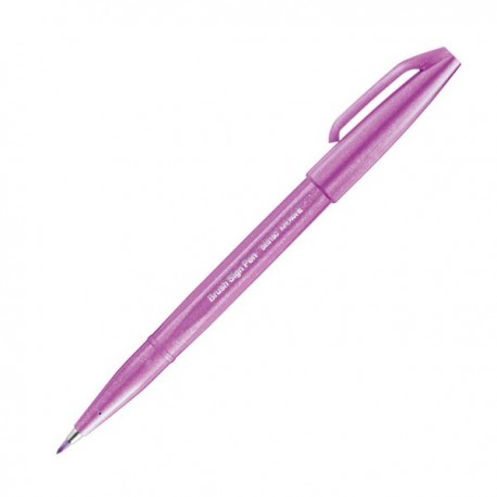 Pentel Sign Brush Pen Pink Purple