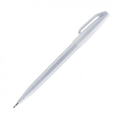 Pentel Sign Brush Pen Light Grey