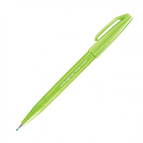 Pentel Sign Brush Pen Light Green