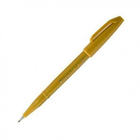 Pentel Touch Sign Pen - Ochre 